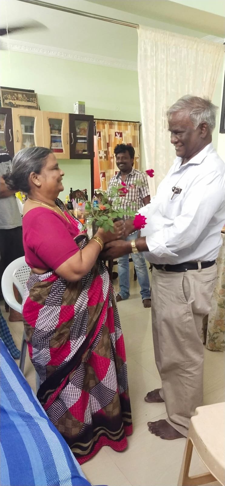 With Wife on Valentines Day